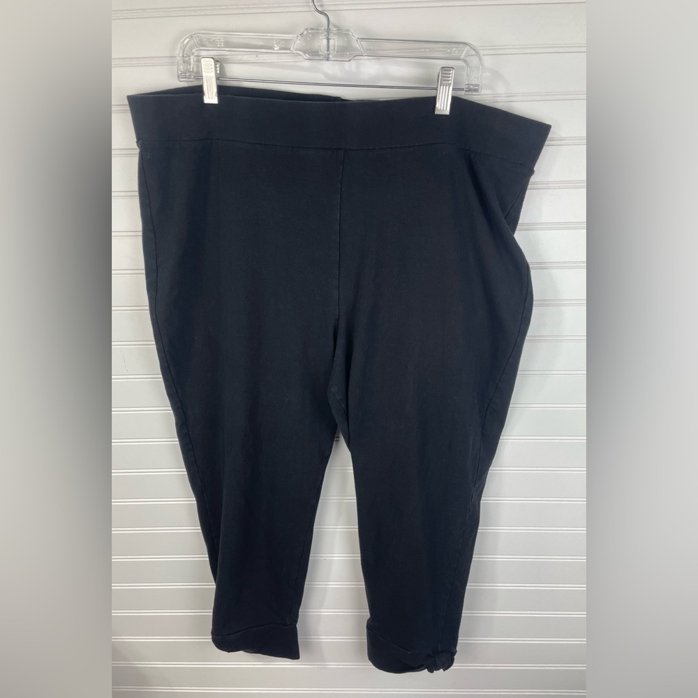 Torrid Black Elastic Waist Pull On Leggings Size 4 Women’s EUC